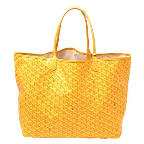 goyard yellow bag|yellow goyardine handbags.